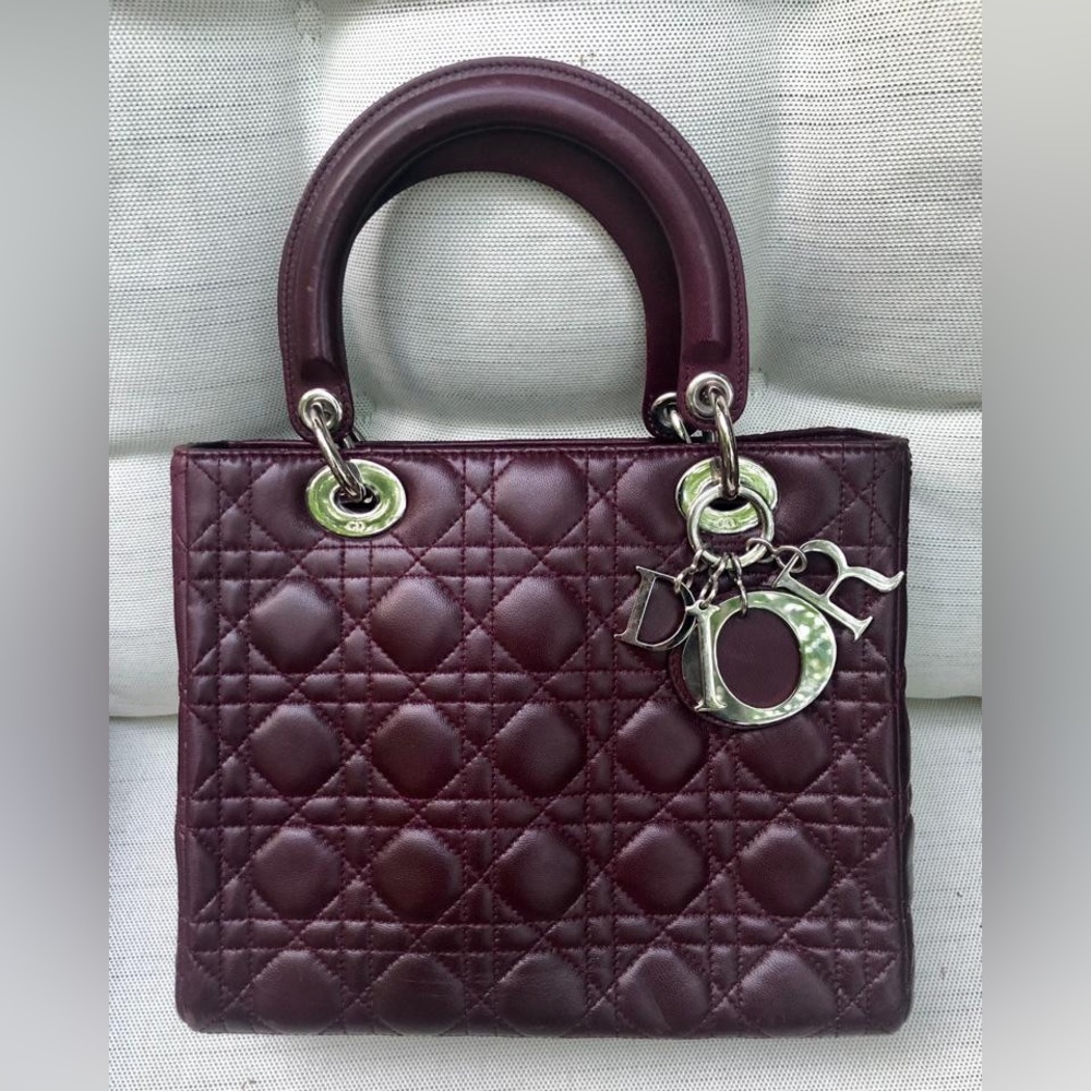 AUTHENTIC: Lady Dior purse (medium)